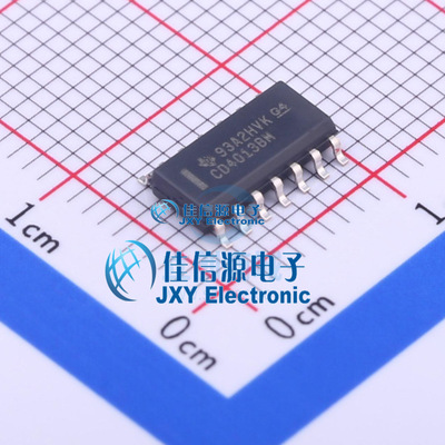 触发器     CD4013BM96  TI(德州仪器)  SOIC-14