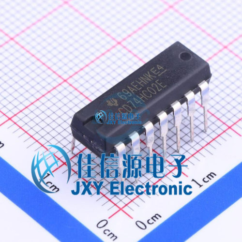 逻辑门     CD74HC02E  TI()  DIP-14