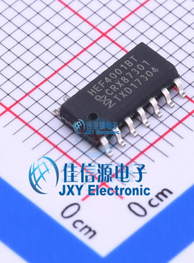 逻辑门     HEF4001BT,653  Nexperia(安世)  SOIC-14