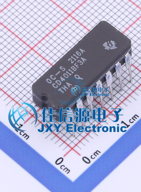 逻辑门     CD4011BF3A  TI()  CDIP-14