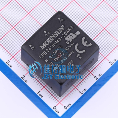 电源模块    URB2415YMD-20WR3  MORNSUN(金升阳)  插件
