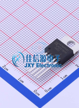 DC-DC电源芯片  LM2576HVT-ADJ  HGSEMI(华冠)  TO-220-5