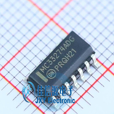 运算放大器 MC33274ADR2G  ON(安森美)  SOIC-14 150mil
