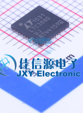 DC-DC控制芯片  LTC3880EUJ#PBF  ADI(亚德诺)/LINEAR  QFN-40