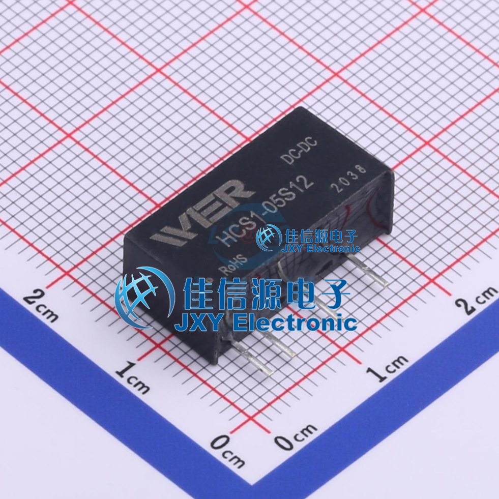 电源模块    HCS1-05S12  WIER(微尔)  持续短路保护、自恢复
