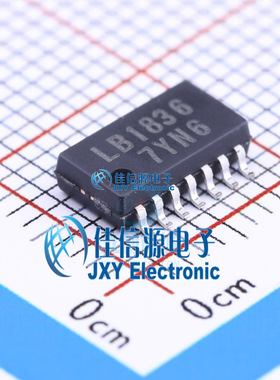 电机驱动芯片   LB1836ML-TLM-E  onsemi(安森美)  MFP14S