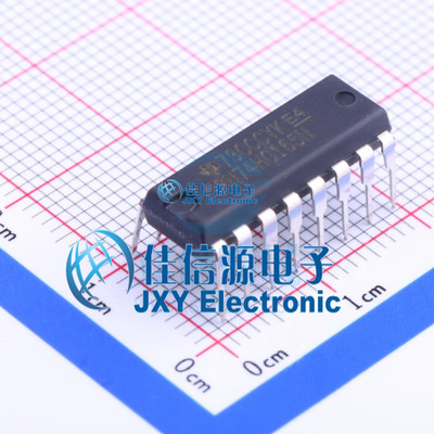 寄存器   SN74HC165N  TI()  DIP-16