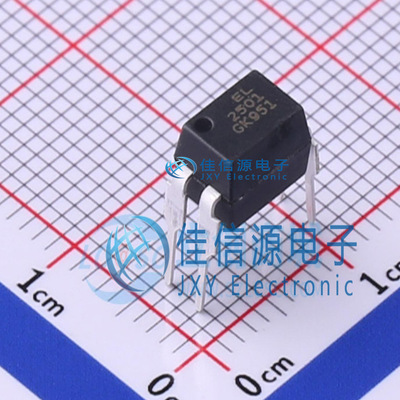 光耦   EL2501(K)-G  EVERLIGHT(亿光)  DIP-4