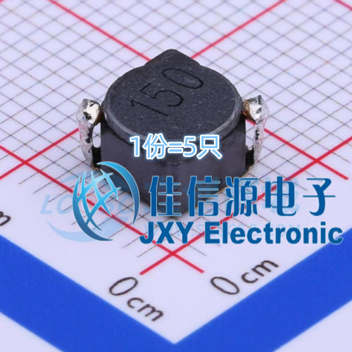 奇力新功率电感 SCDS6D38T-150M-S-N SMD 15uH ±20% 1.6A（5只）