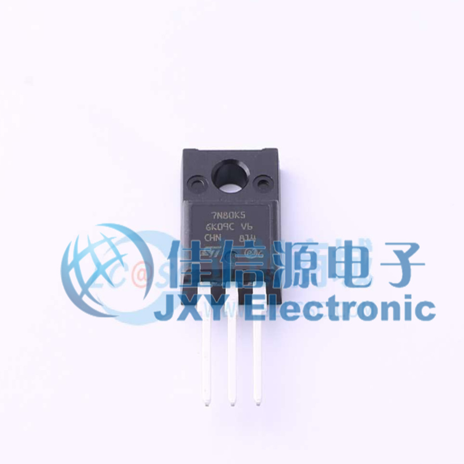 场效应管(MOSFET)     STF7N80K5  ST(意法半导体)  TO-220
