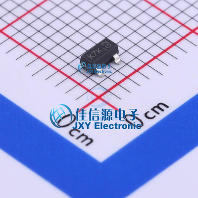 场效应管(MOSFET)    2N7002K-7   DIODES(美台)  SOT-23-3