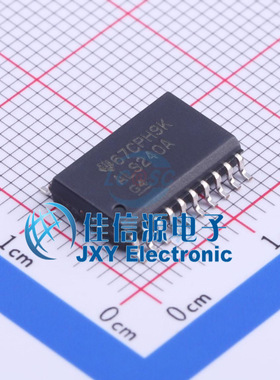 缓冲器/驱动器    SN74ALS240ADWR  TI(德州仪器)  SOIC-20