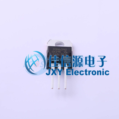 场效应管(MOSFET)       STP33N60M2  ST(意法半导体)  TO-220