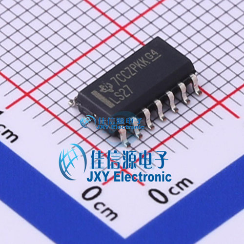 逻辑门     SN74LS27DR  TI()  SOIC-14