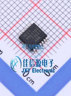 逻辑门     74HC21PW,118  Nexperia(安世)  TSSOP-14