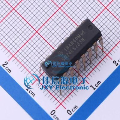 特殊逻辑IC    SN74LS283N  TI()  PDIP-16
