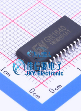 LED显示驱动 GN1640 GN(旌芯半导体) SOP-28 全新原装 包邮直拍