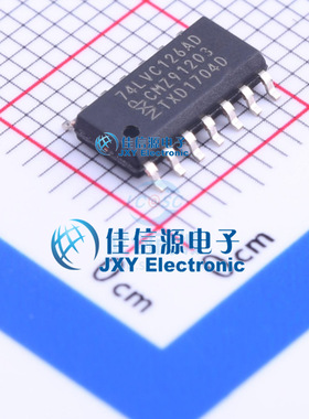 缓冲器/驱动器    74LVC126AD,118  Nexperia(安世)  SOIC-14