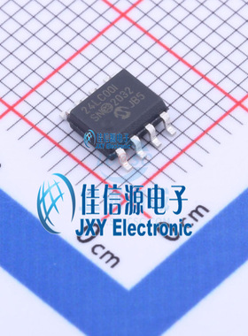24LC00T-I/SN  MICROCHIP(美国微芯)  SOIC-8_150mil