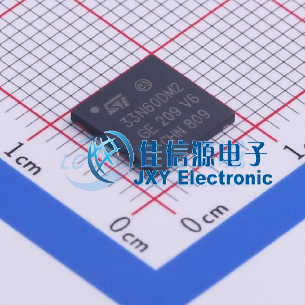 场效应管(MOSFET)    STL33N60DM2  ST(意法半导体)   SMD