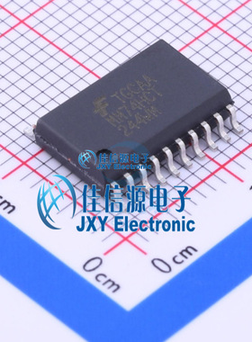 缓冲器/驱动器    MM74HCT244WMX  onsemi(安森美)  SOIC-20