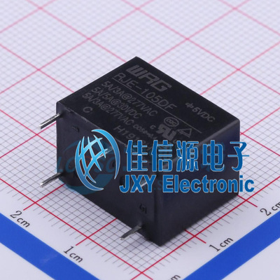 功率继电器       RJE-105DF   WRG(旺荣集团)  5V 10A