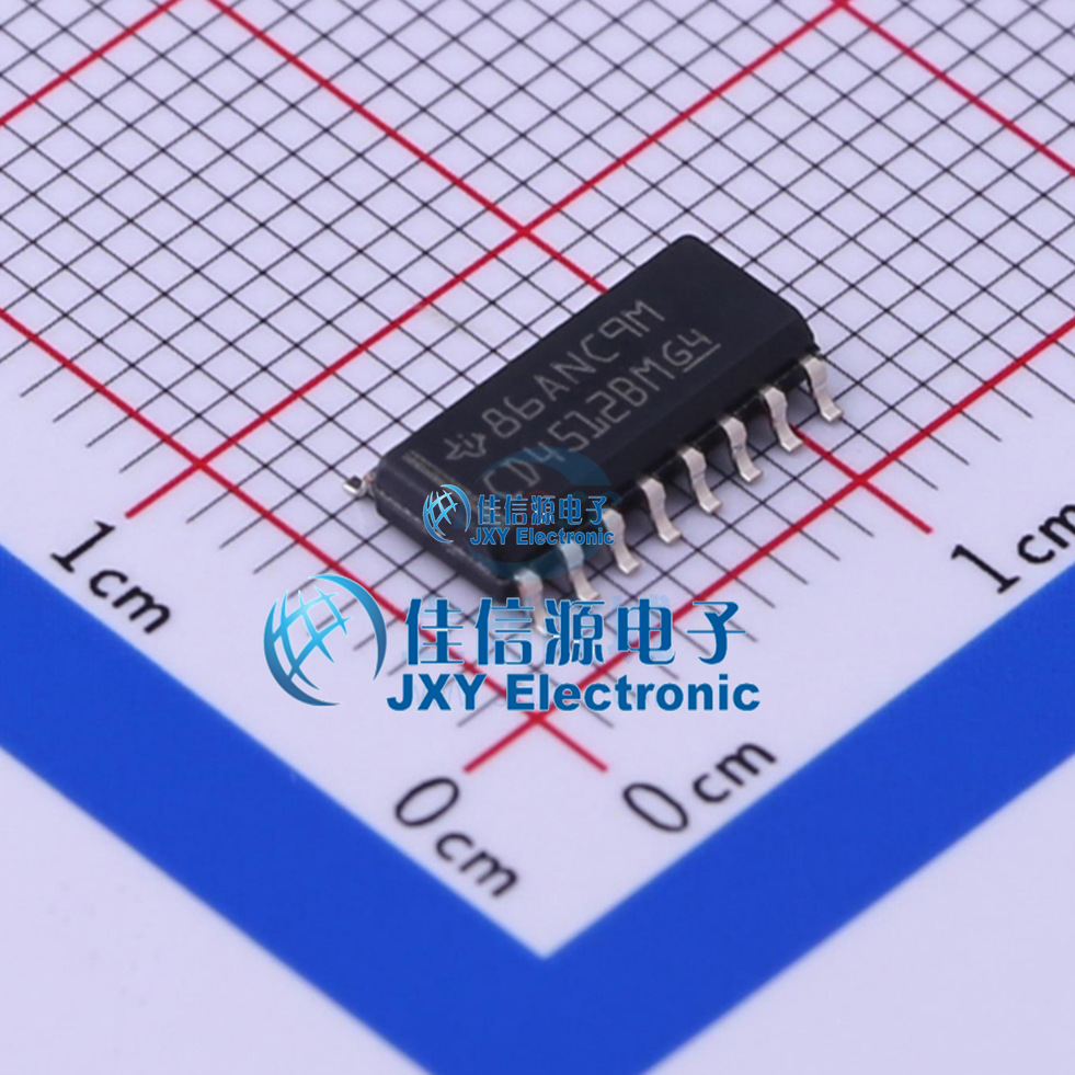 信号开关    CD4512BM96  TI(德州仪器)  SOIC-16