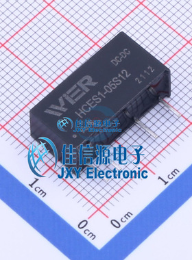 电源模块    HCES1-05S12  WIER(微尔)  插件