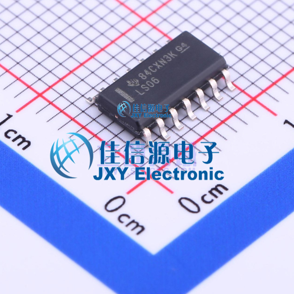 反相器 SN74LS06DR TI() SOIC-14