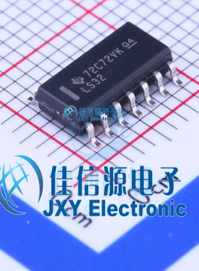 逻辑门     SN74LS32DR  TI()  SOIC-14
