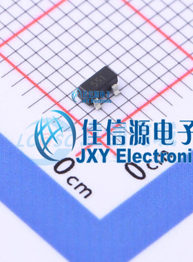 三极管(BJT)     FMMT551TA  DIODES(美台)  SOT-23