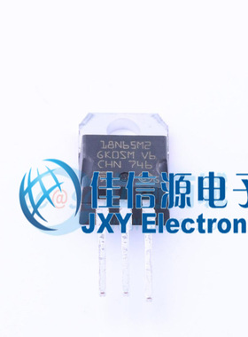 场效应管(MOSFET)     STP18N65M2  ST(意法半导体)  TO-220-3