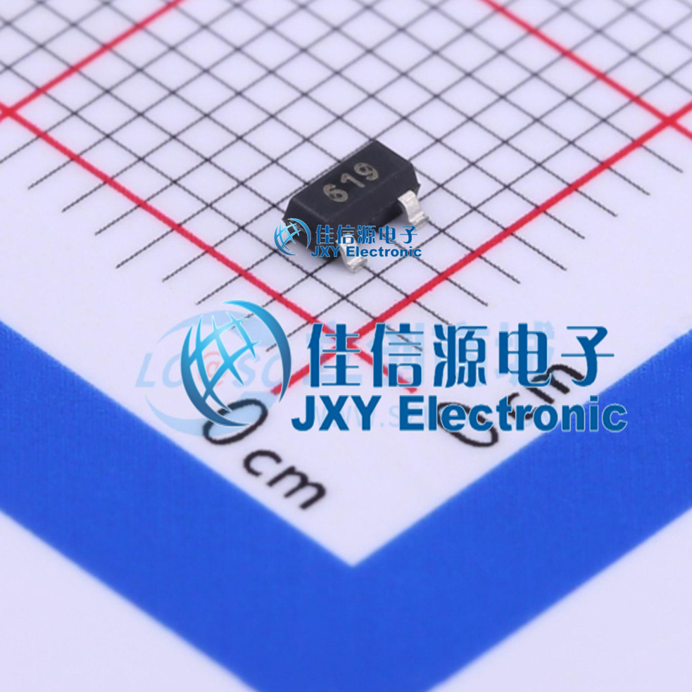 三极管(BJT)     FMMT619TA  DIODES(美台)  SOT-23