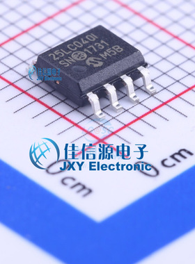 25LC040-I/SN  MICROCHIP(美国微芯)  SOIC-8_150mil