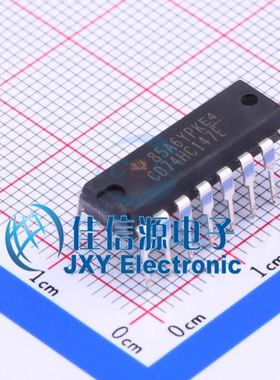 信号开关    CD74HC147E  TI(德州仪器)  PDIP-16