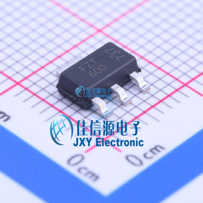 达林顿管    FZT600TA  DIODES(美台)  SOT-223