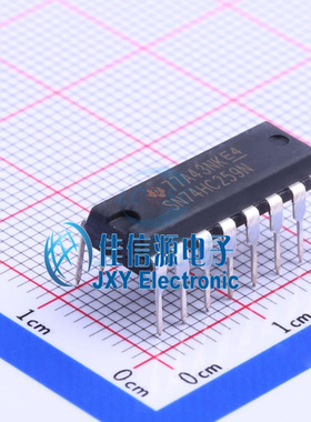锁存器    SN74HC259N  TI()  DIP-16