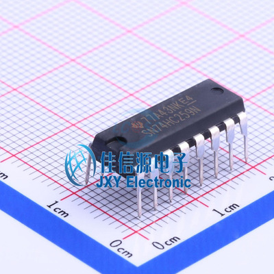 锁存器    SN74HC259N  TI()  DIP-16