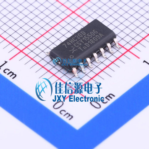 逻辑门     74HC30D,653  Nexperia(安世)  SOIC-14