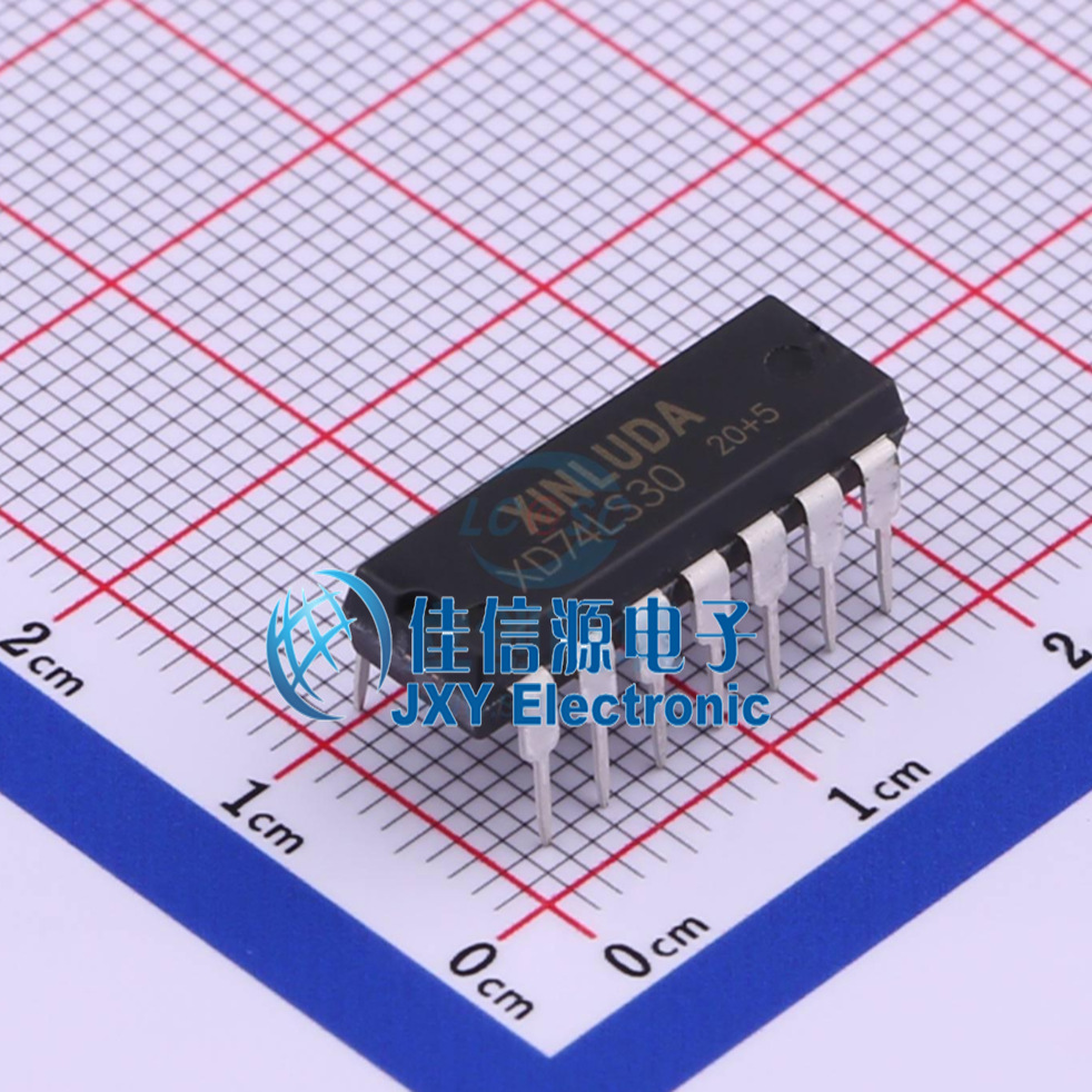 逻辑门     XD74LS30  XINLUDA(信路达)  DIP-14