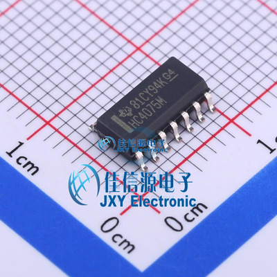 逻辑门     CD74HC4075M96  TI()  SOIC-14