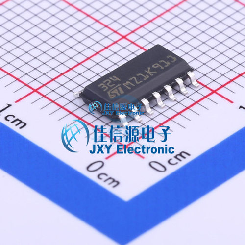 运算放大器 LM324DT  ST(意法半导体)  SOIC-14 150mil