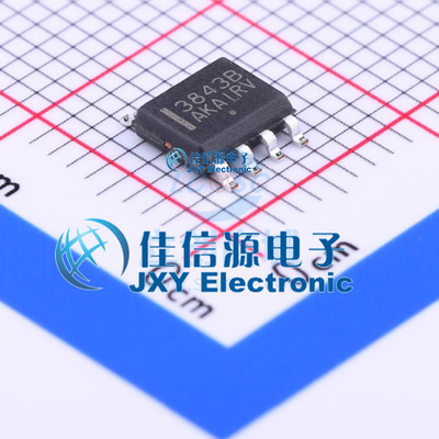 DC-DC控制芯片  UC3843BVD1R2G  onsemi(安森美)  SOIC-8