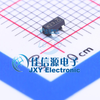 场效应管(MOSFET)    BSS123-7-F  DIODES(美台)  SOT-23