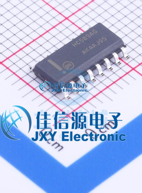 寄存器   MC74HC589ADR2G  onsemi(安森美)  SOIC-16