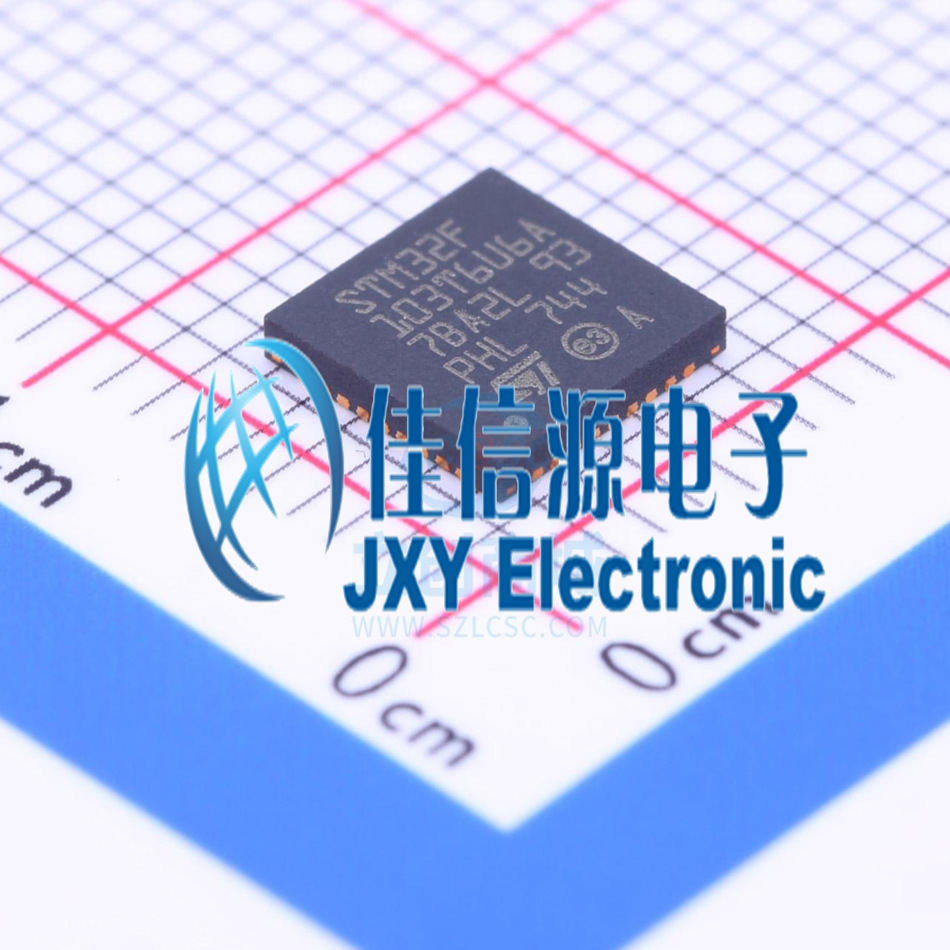 STM32F103T6U6A ST(意法半导体) VFQFPN-36 电子元器件市场 集成电路（IC） 原图主图