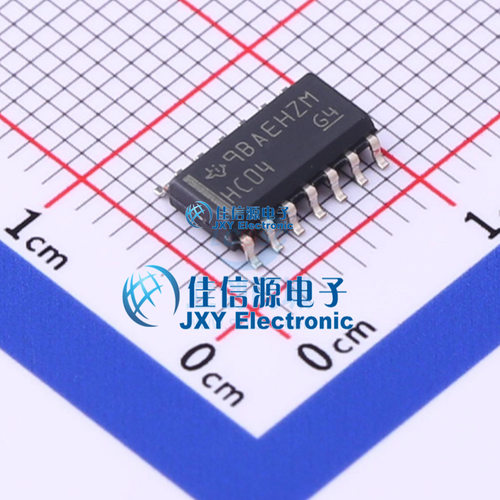 反相器     74HC04D,653  Nexperia(安世)  SOIC-14