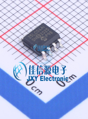 25LC040A-I/SN  MICROCHIP(美国微芯)  SOIC-8