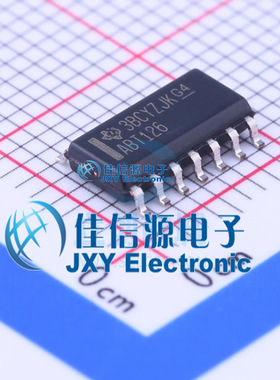 缓冲器/驱动器    SN74ABT126DR  TI(德州仪器)  SOIC-14
