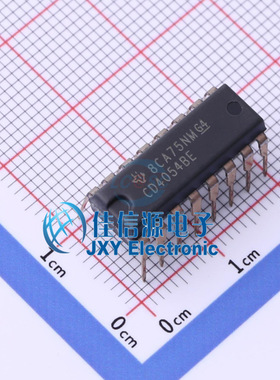 LCD驱动    CD4054BE  TI()  PDIP-16